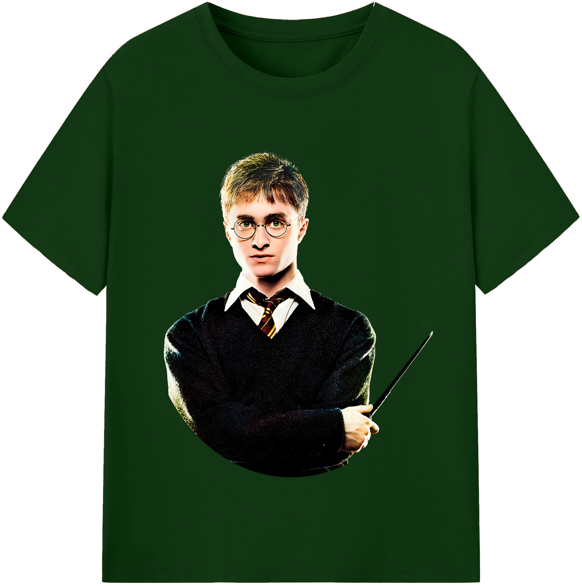 （画像用） Harry Potter ハリー・ポッターシリーズ 綿100％半袖Tシャツ（フロントプリント）